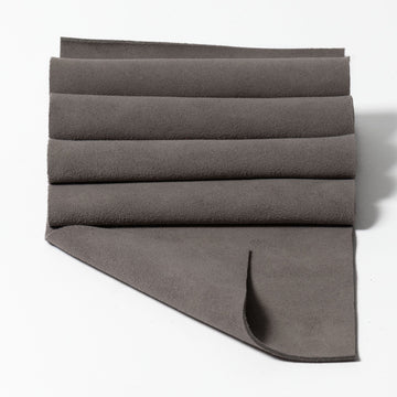 Grey Suede Leather Panels so you don;'t have to buy the whole hide. Easy to sew and cut