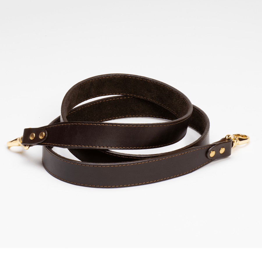 Leather Purse Strap Replacement Lined with Soft Suede For Bag