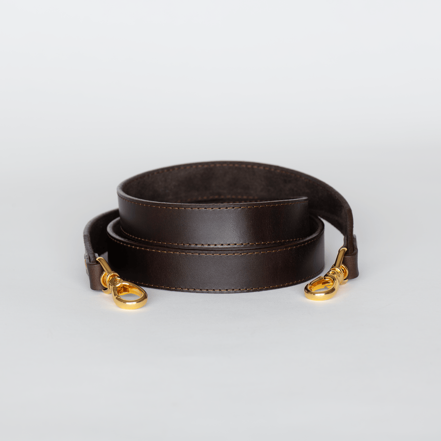 Leather Purse Strap Replacement Lined with Soft Suede For Bag